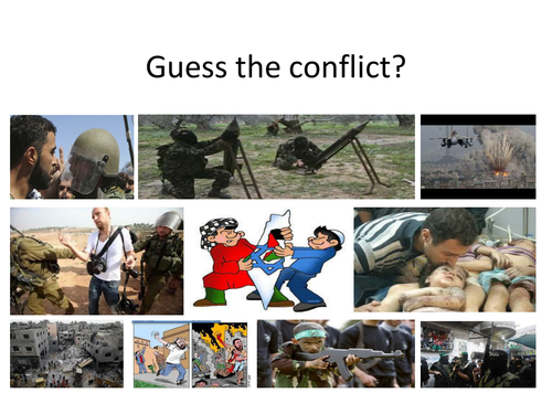 Israel Palestine conflict lesson