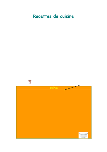 Simple crepes recipe