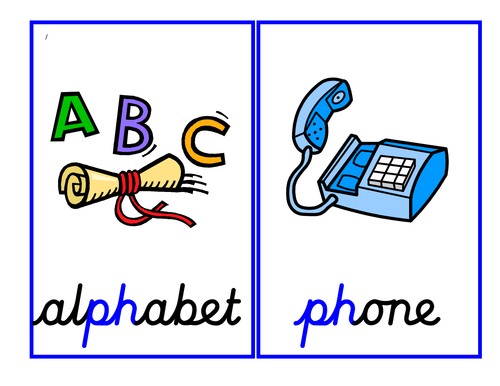 Phase 5: ph grapheme - activities and presentation