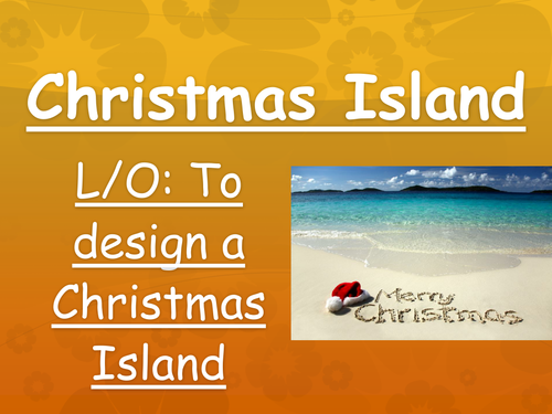 Christmas Island - Seasonal Geography Map Lesson