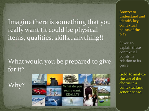 Dr Faustus - A level