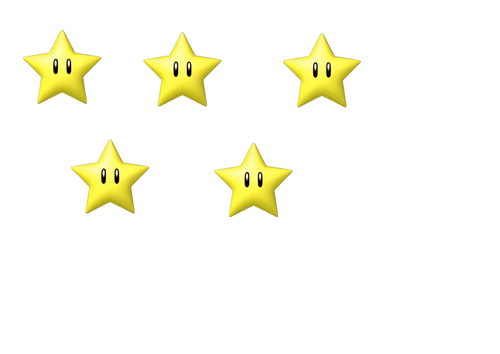 Mario Kart star chart