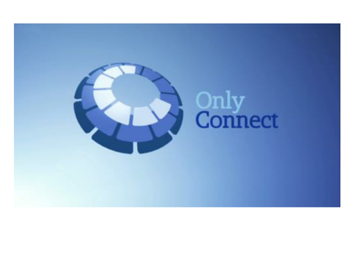 Only Connect (like the BBC show)