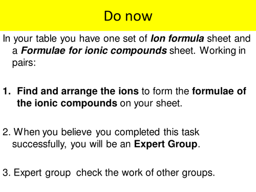 C2 Covelent bonding full lesson
