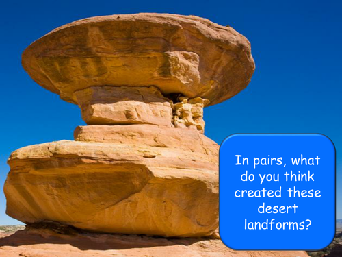 Desert landforms