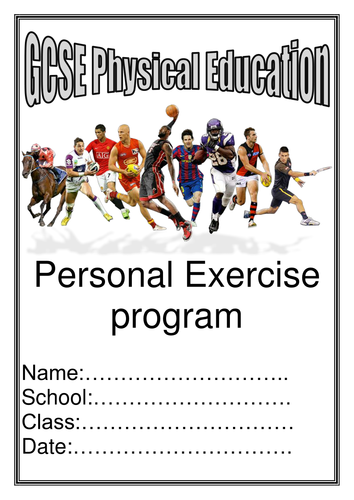 GCSE PE Personal Exercise Program