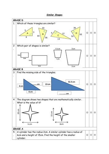 Similarity and Congruence | Teaching Resources