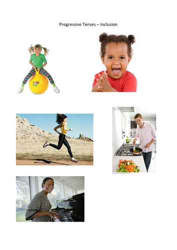 Progressive Past Tense