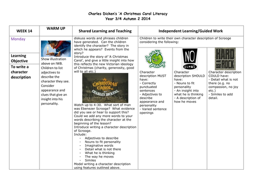 Charles Dickens 'A Christmas Carol' | Teaching Resources
