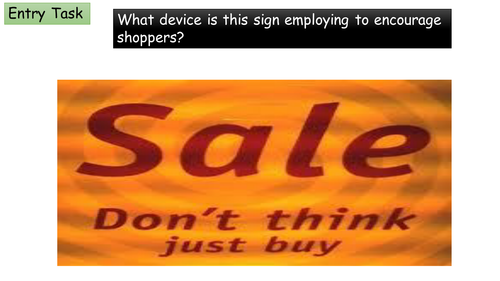 persasive writing techniques