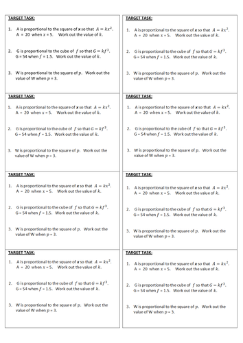 Target Task Stickers Maths KS3/4