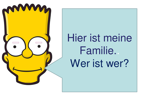 Relationships in THE SIMPSONS