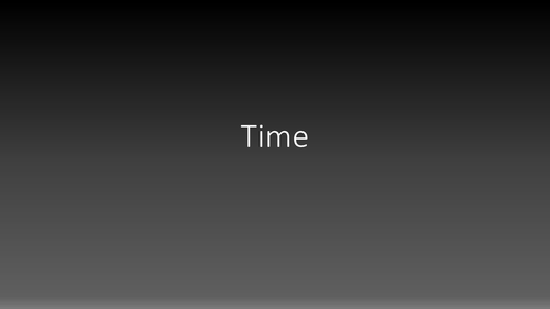 Time