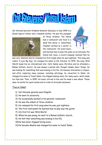 Cat Stevens/Yusuf Islam