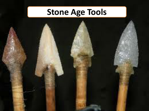 Stone Age Tools And Weapons Teaching Resources