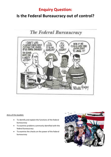 Federal Bureaucracy | Teaching Resources