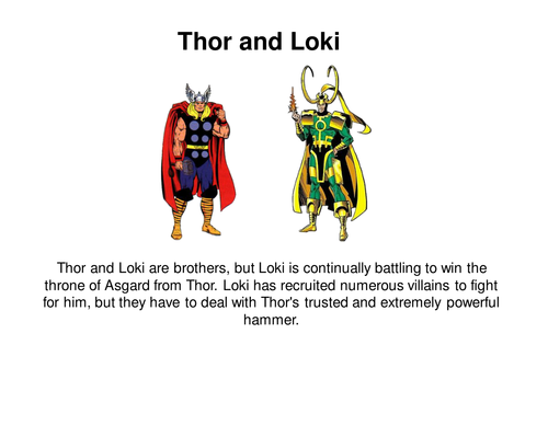 Thor and Loki (Locus)