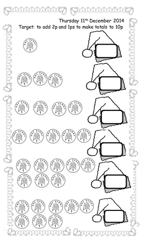 Finding totals of money (adding money)