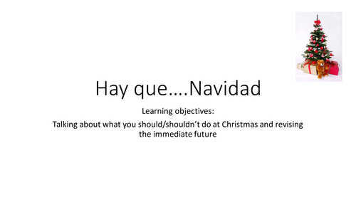 Hay que......Navidad