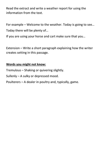 A Christmas Carol Carousel activity