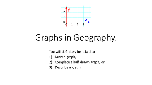 Graphs in Geography - How to describe a graph