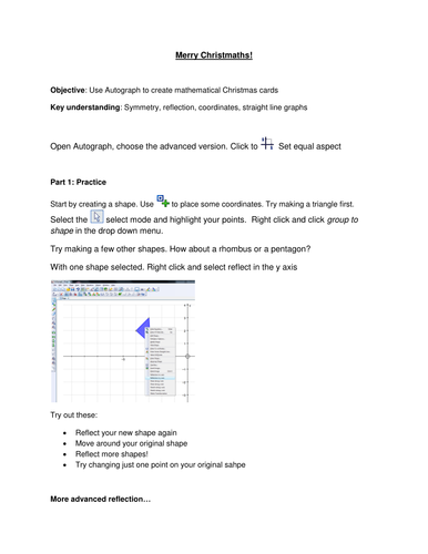 Autograph Christmaths!