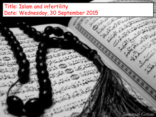 Islam and infertility treatments