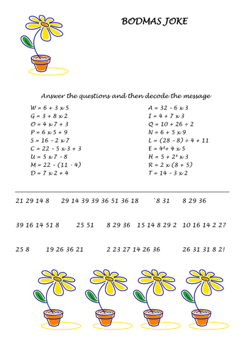 bodmas by nuggett uk teaching resources tes