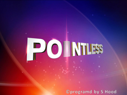Pointless quiz starter-uses of energy in cells
