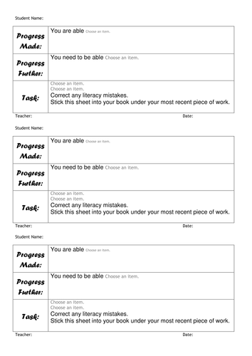 Believing in God Mark Sheet