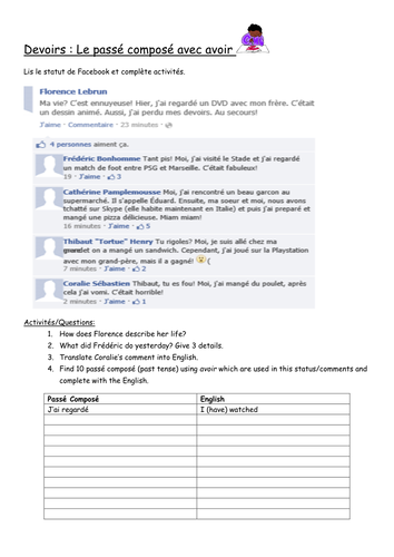 Past and present tense ks1 games image