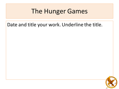 The Hunger Games SoW