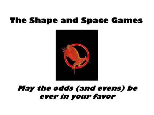 The Shape and Space Games