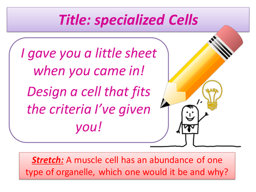 Specialized Cells