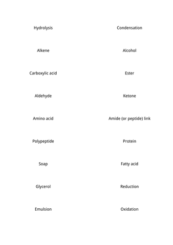 Organic Chemistry Flashcards