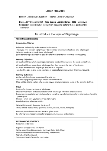 Pilgrimage - All 6 Religions