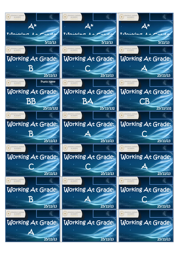 PE Learning Log, Half term Assessment tool