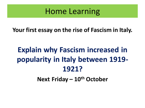 Fascism increase in popularity - Fascist Pizza