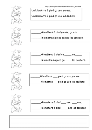 French Nursery Rhyme Numbers