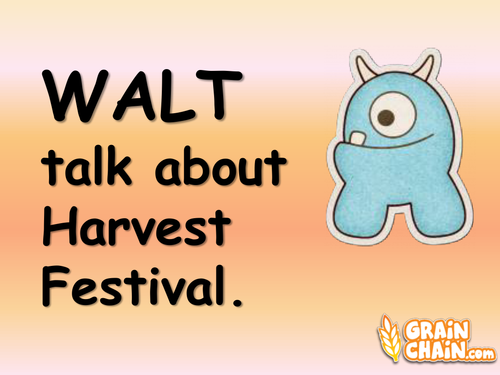 Harvest festival: the story of bread