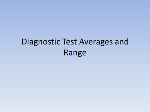 diagnostic-test-mean-median-mode-and-range-teaching-resources