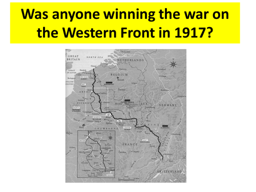 Was anyone winning the war in 1917?