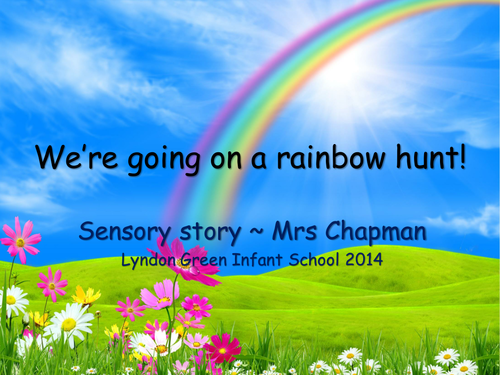 Sensory story: We're going on a rainbow hunt!