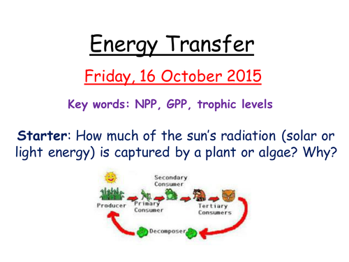 Energy transfer