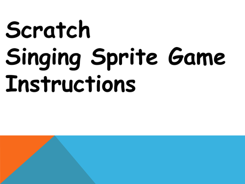 Scratch Sprite Choir