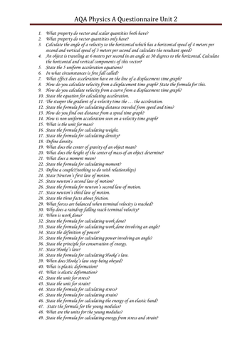 AQA Physics A, AS and A2 by sjc22 - Teaching Resources - TES