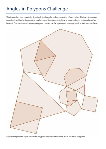 Angles in Polygons Challenge