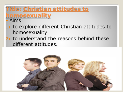 Christian Attitudes To Homosexuality Teaching Resources 2414