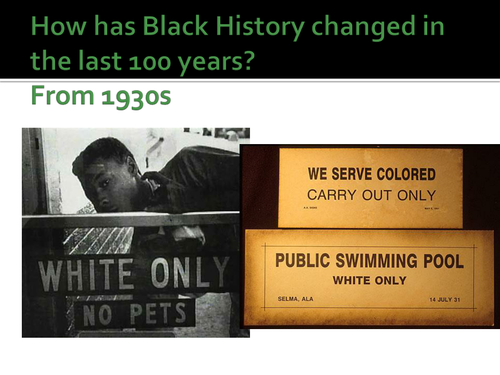 Black History work