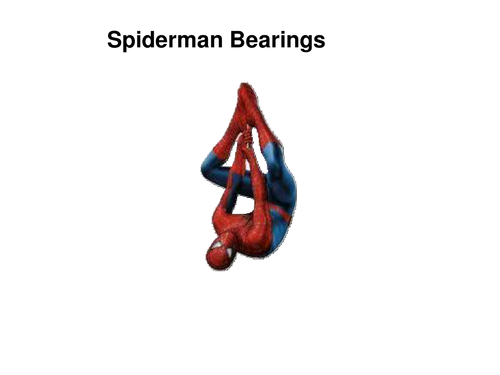 Spiderman Bearings